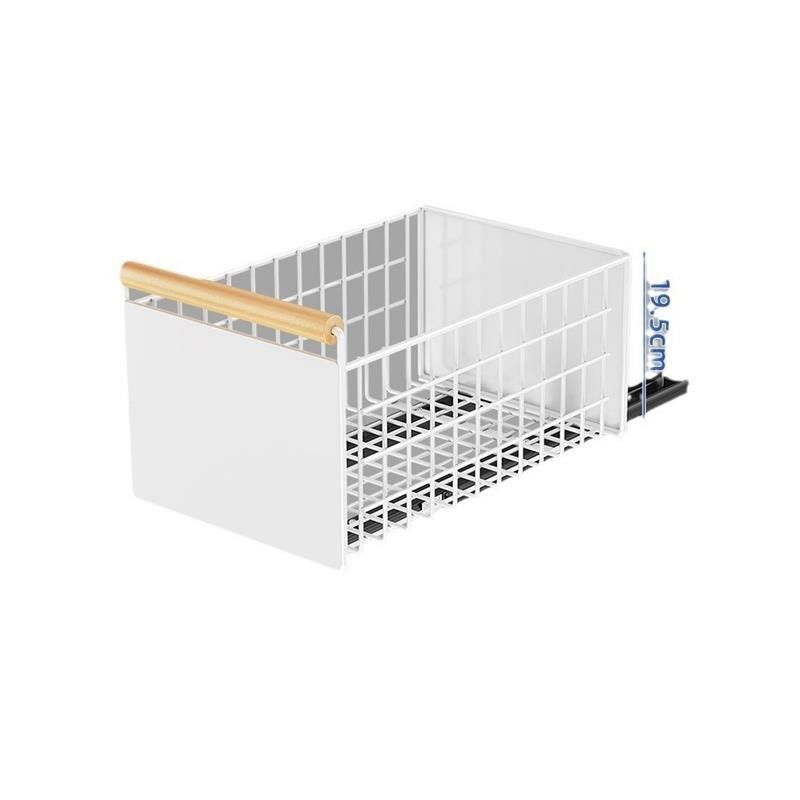 家居收纳整理g多功能带纳米胶贴可抽拉水槽下橱柜碗碟瓶罐收纳篮,厨房/烹饪用具,碗架,淘宝优惠券,粉丝福利购,淘宝优惠卷