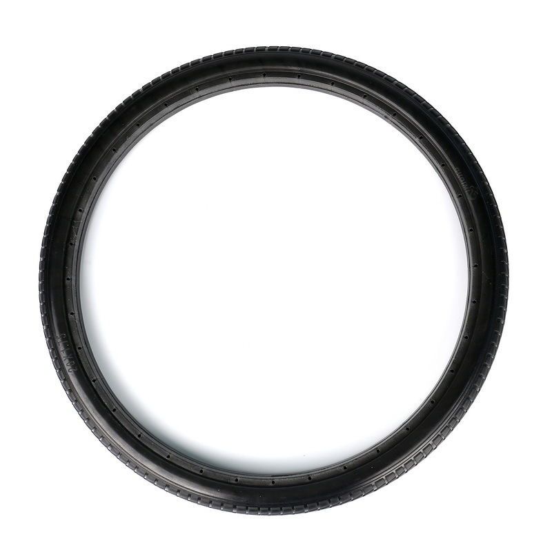 20寸实心胎20x1.75免充气47-406J自行车单车摺叠车实心胎防刺