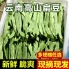 云南现摘扁豆角四季豆刀豆芸豆荷兰豆当季农家时令新鲜蔬菜