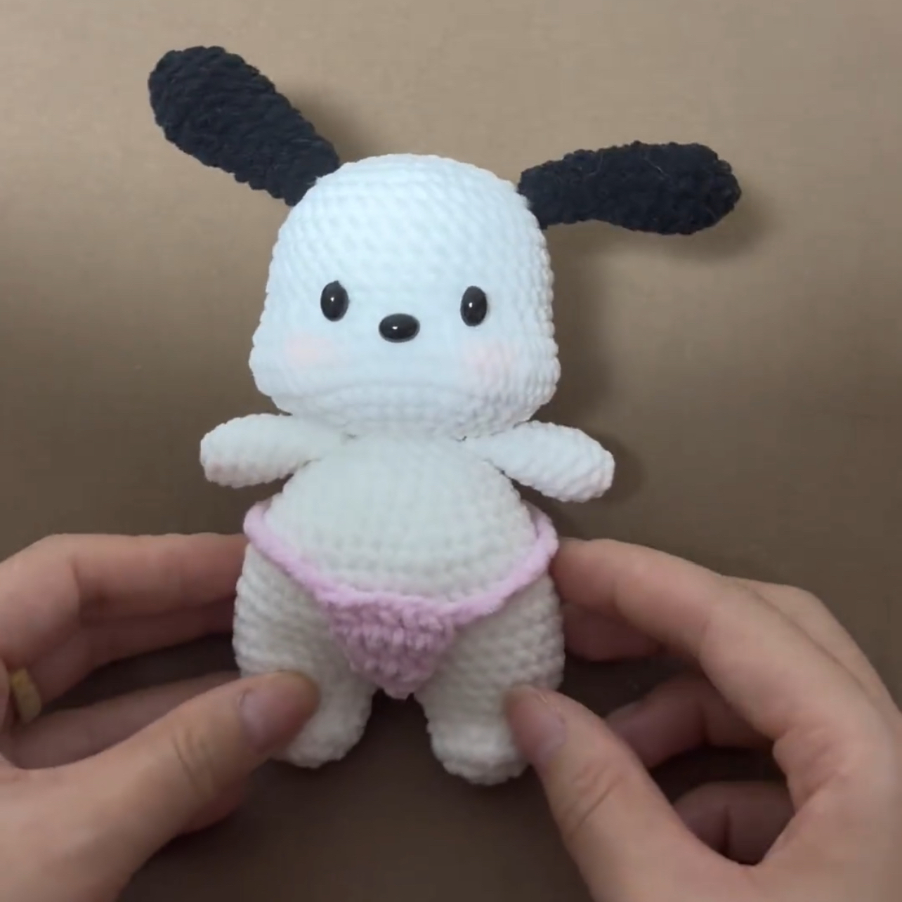 编织diy材料包新款2025动物可爱礼物毛线钩针情侣冰条毛线玩偶