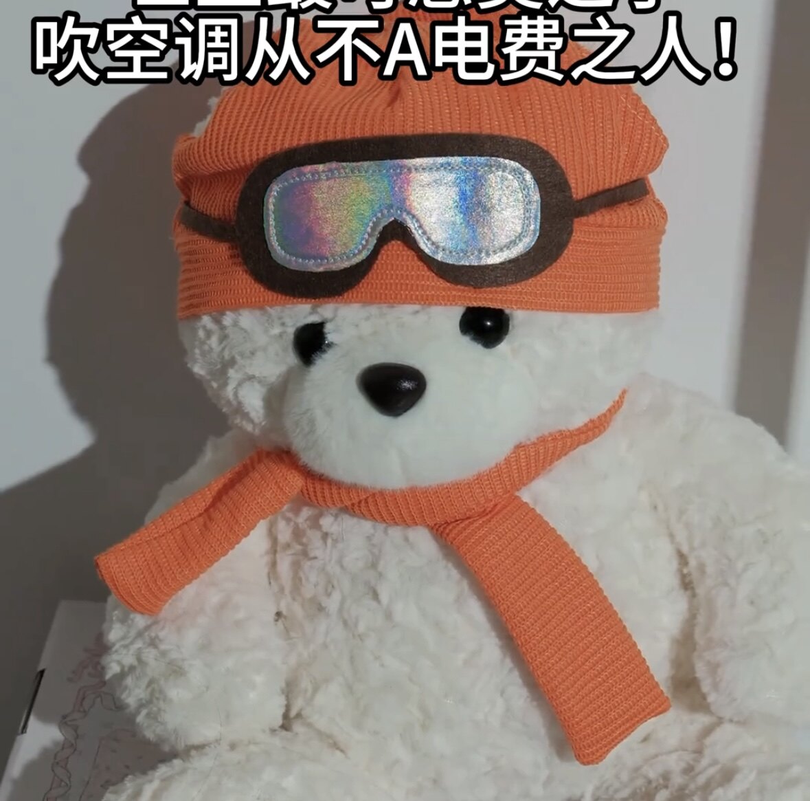 新款风帽泰迪熊风帽泰迪熊滑雪服熊毛绒玩偶小熊公仔儿童安抚布娃