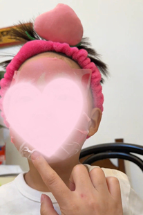 粉色水蜜桃洗脸发带少女桃子头带新款可爱发束发带俏皮2026发饰