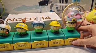 可爱小鹦鹉音乐盒bebe日常幻想系列盲盒跳舞发声潮玩盲盒