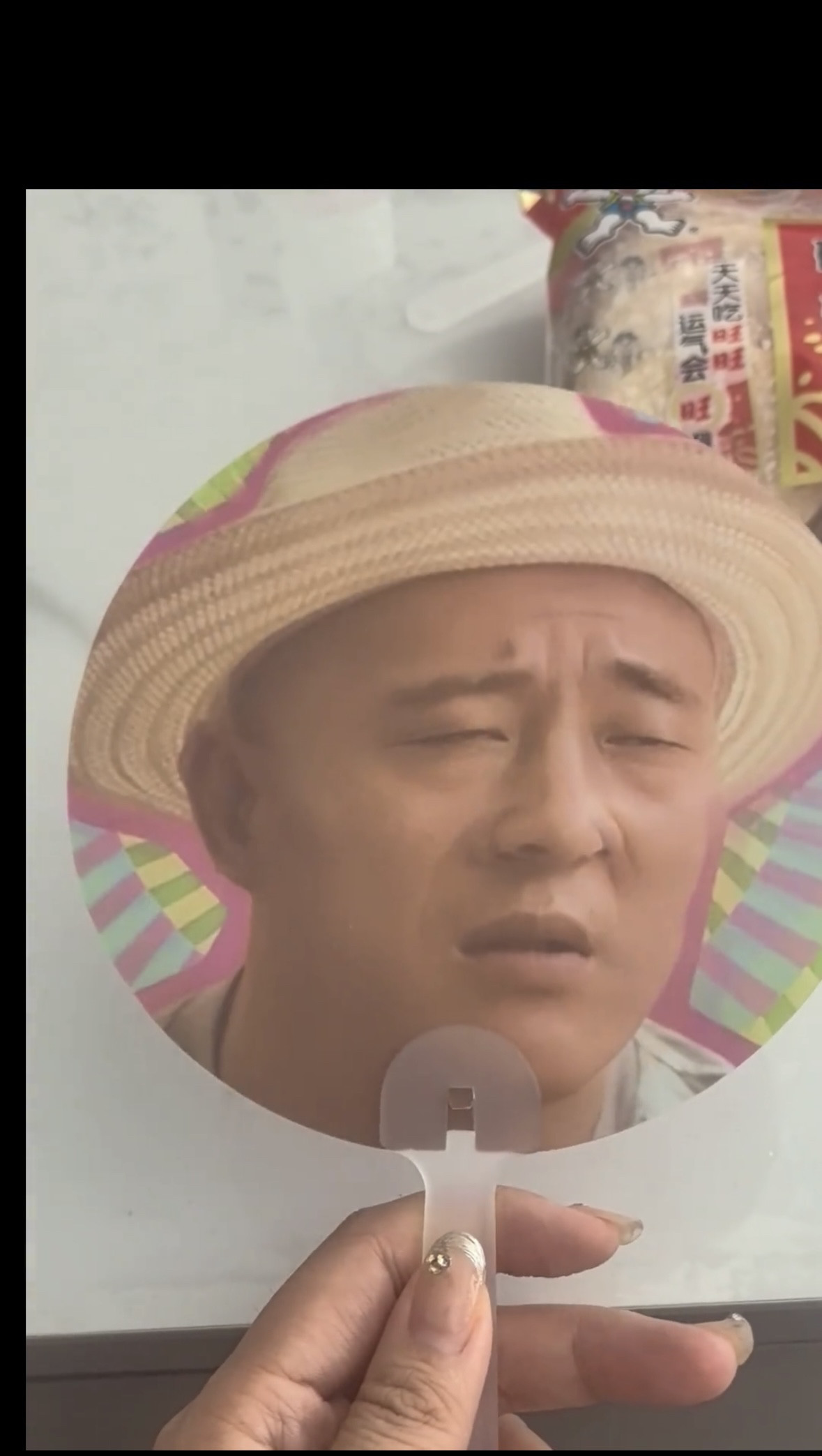 变脸扇子歪嘴扇子乡村爱情尼古拉抽嘴扇子夏天小扇子