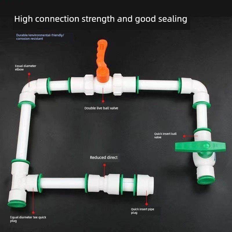 4分免热熔ppr pe水管快速接头直插式20冷热快接免烫抢修配件管件,3C数码配件,USB多功能数码宝,淘宝优惠券,粉丝福利购,淘宝优惠卷