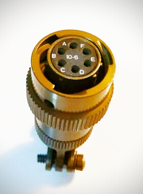 进口连接器代替安费诺MS3116F  PT06A/E/PTO2 62IN-16F-10-6S 6芯