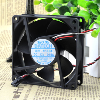 原装 DATECH 0825-12LLBA 12V 0.05A 8CM 8025 DELL 戴尔机箱风扇