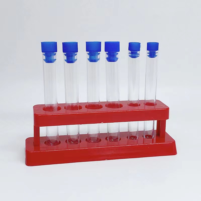 塑料6孔试管架儿童趣味科学小实验操作工具幼儿园学生diy器材套装