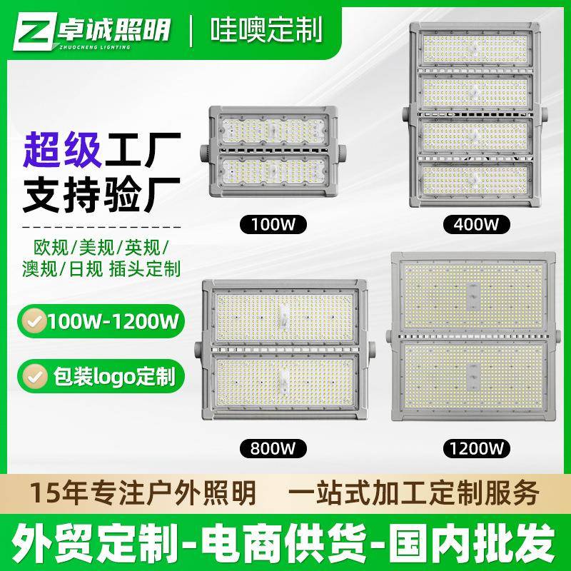 led模组隧道灯户外防水泛光灯球场广场广告牌高杆投光灯