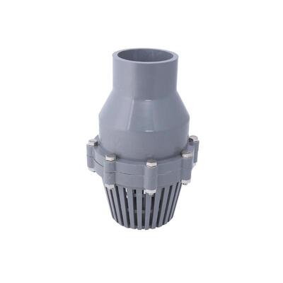 止UPV球C底阀PV299C半式底阀抽水底阀PVC-U塑料底阀终逆端阀
