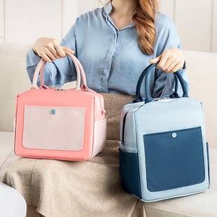 装饭盒包手提便当包保p温袋带饭袋子大容量加厚铝箔防水上班族饭