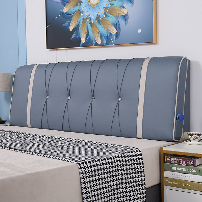 床头靠垫大靠背加厚软包床头罩z防水西皮榻榻米靠枕科技布艺可拆,居家布艺,床头靠垫,淘宝优惠券,粉丝福利购,淘宝优惠卷