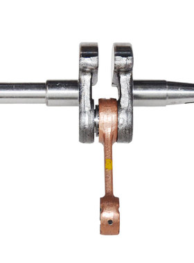 适用于2500汽j油链锯曲轴连杆25cc单手油锯配件曲轴连杆25油锯配