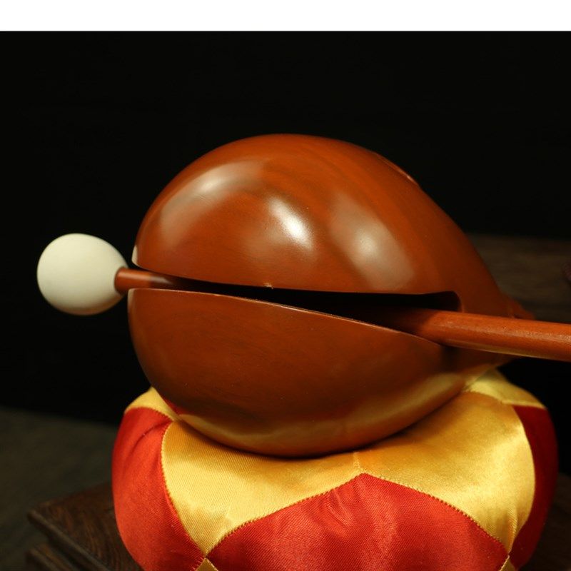 实木樟木鱼 念经木鱼木雕摆件法A器 家用打击乐器配送垫子念佛诵,家居饰品,装饰摆件,淘宝优惠券,粉丝福利购,淘宝优惠卷