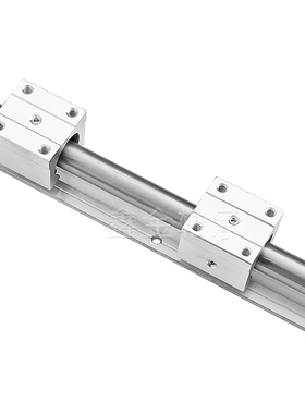 带铝拖直线圆柱导轨带滑块套装组SBR10 SBR12 SBR16 SB2U0 25 30U