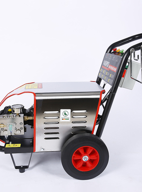 超高压清洗机38k0V大功率商用自动过火碱耐高温不锈钢高压泵洗车