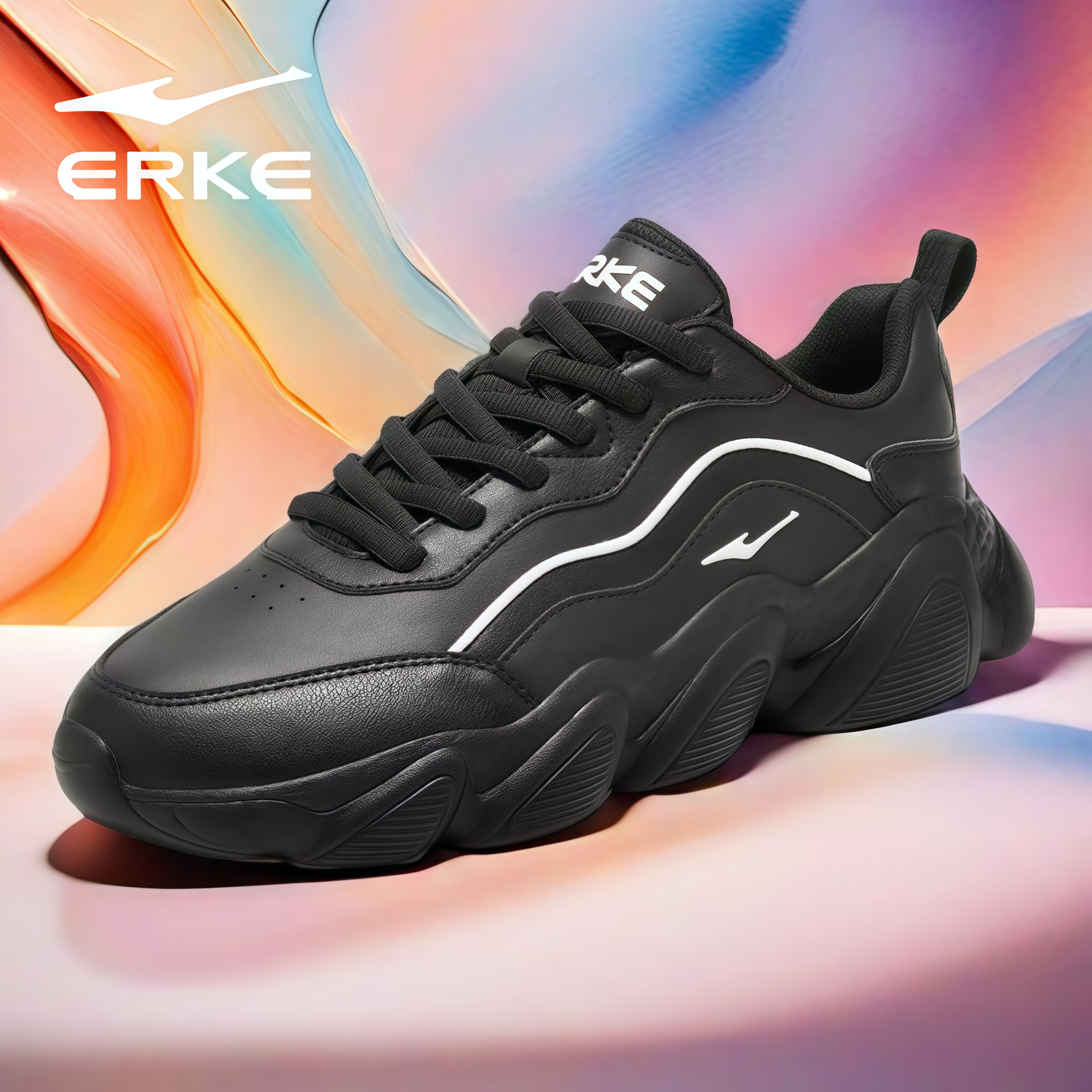 鸿星尔克女鞋官方正品运动鞋