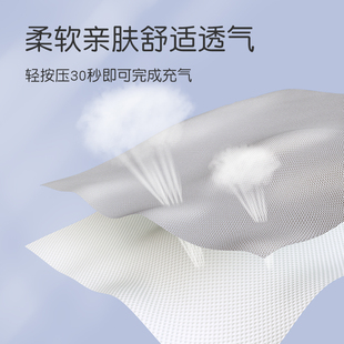 充气腰垫腰枕旅行枕头飞机旅行神器E高铁腰靠便携办公室午休趴睡