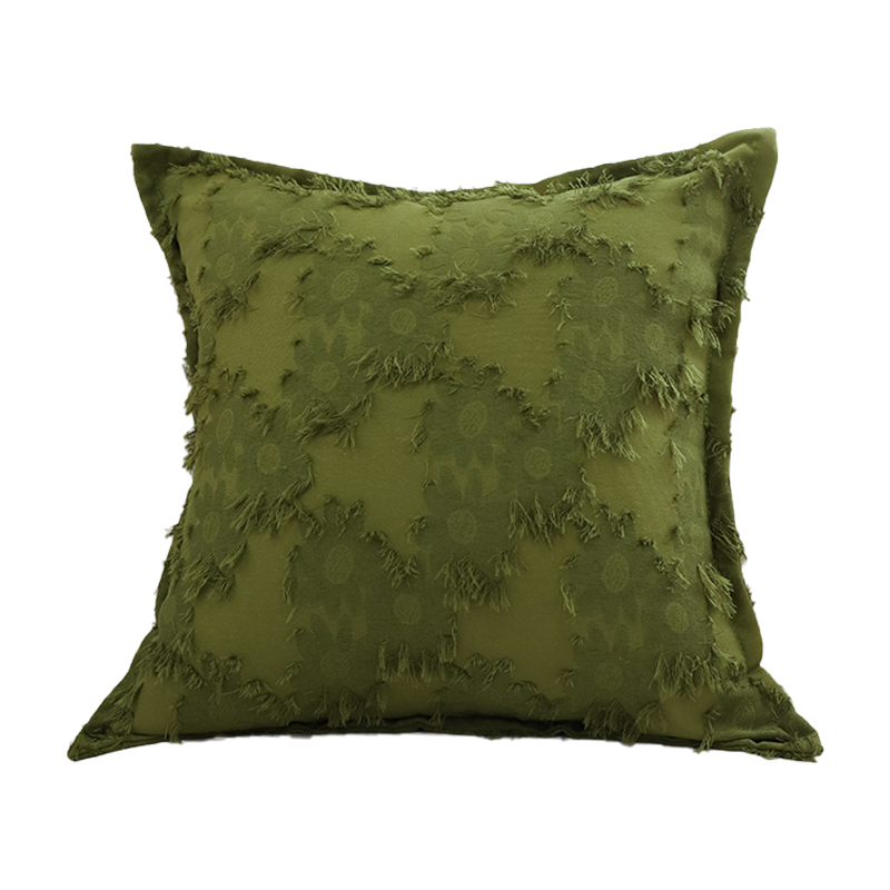 美式绿野田园风抱枕p套不含芯客厅沙发靠枕靠垫办公室卧室抱枕