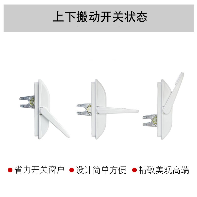 美式手摇开窗器欧式手动开窗机平开铝合金窗户把手幕Z墙开窗神器