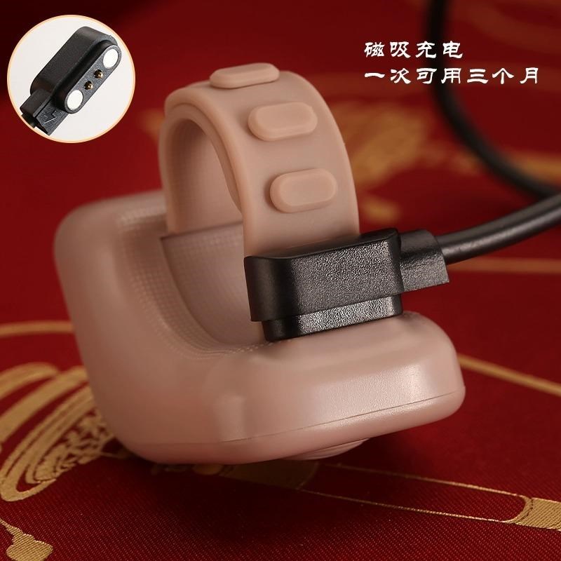一心藏式计数器手l按充电电子数显手指戒指环读数防水记数器点数