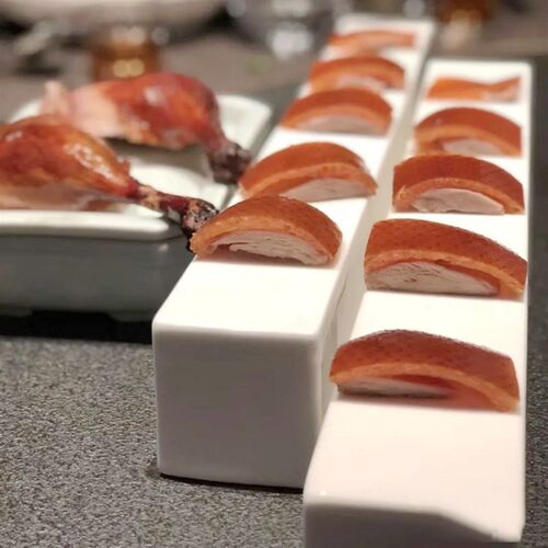 创意酒店意境菜特色分子料理餐具餐厅个性冷菜凉菜融Y合菜艺术盘