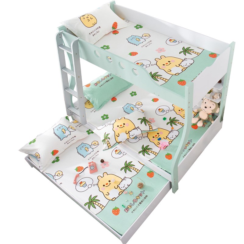 床笠单件纯棉高低上下铺子母床0.9m1m1.2m1.3R5米儿童薄棕垫保护