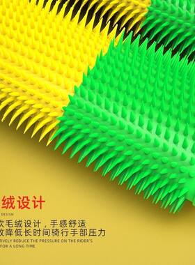 电动车长毛橡胶手把套摩托车把套防滑改装各种颜色款式