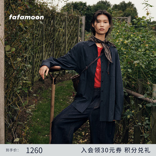 女复古个性 fafamoon设计师品牌 灯笼拼接九分裤 新品 休闲 2025春季