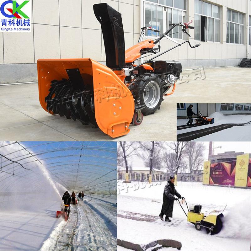 铲车式小型马路清雪机冬季高速公路除雪机高耐磨滚刷扫雪车设备
