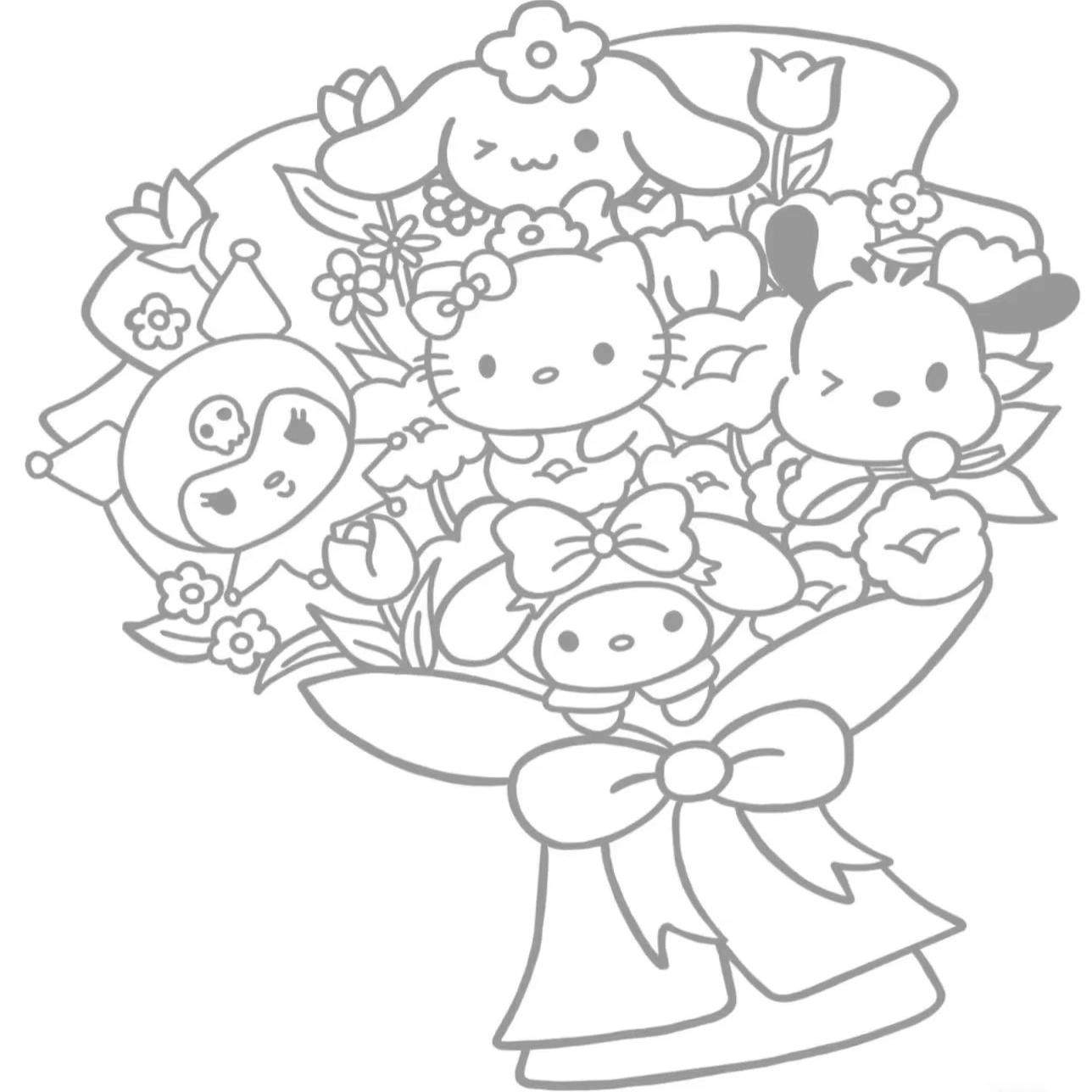 摸鱼线条画临摹纸简笔画控笔练习上班无聊偷懒解压涂色画画描画本