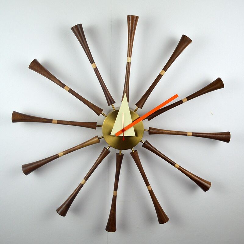 黄铜北欧纺锤挂钟SpindleClock