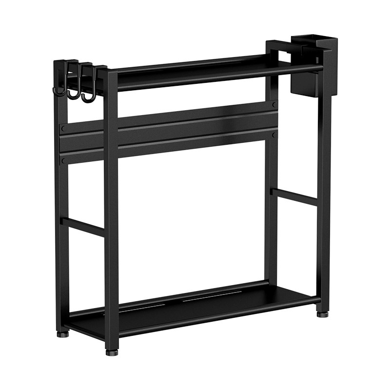 厨房调料置物架刀架台面多功能调味厨具用品收纳架多层不锈钢台式