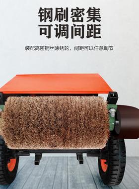 型手推式钢板CX150表面打磨瓦机工字彩钢小锈迹去钢除机电动钢板