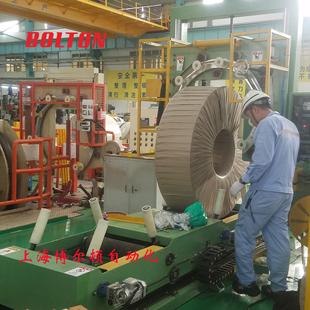 全动带缠绕包装机 铝带卷缠绕机铝 双自工位260钢往复式缠绕打包