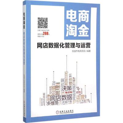 正版图书电商淘金：网店数据化管理与运营恒盛杰电商资讯机械工业出版社