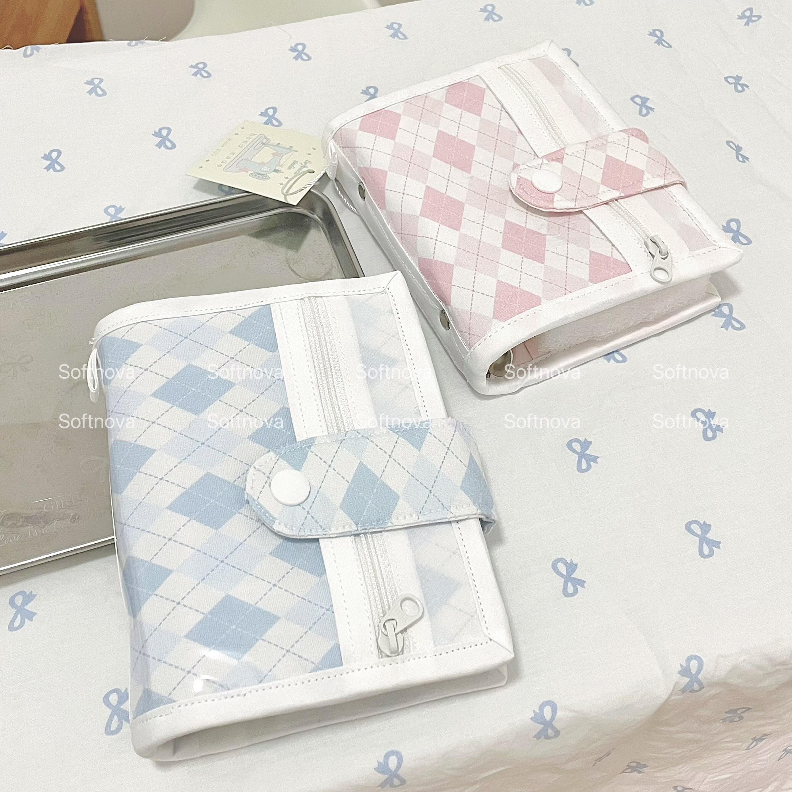 棋盘格m5活页手帐本日记事本子