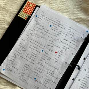 跨境美规3孔活页A4文件夹made活页本平替可拆卸文件夹办公收纳册