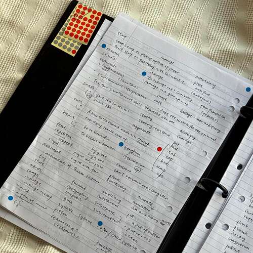 跨境美规3孔活页A4文件夹收纳册