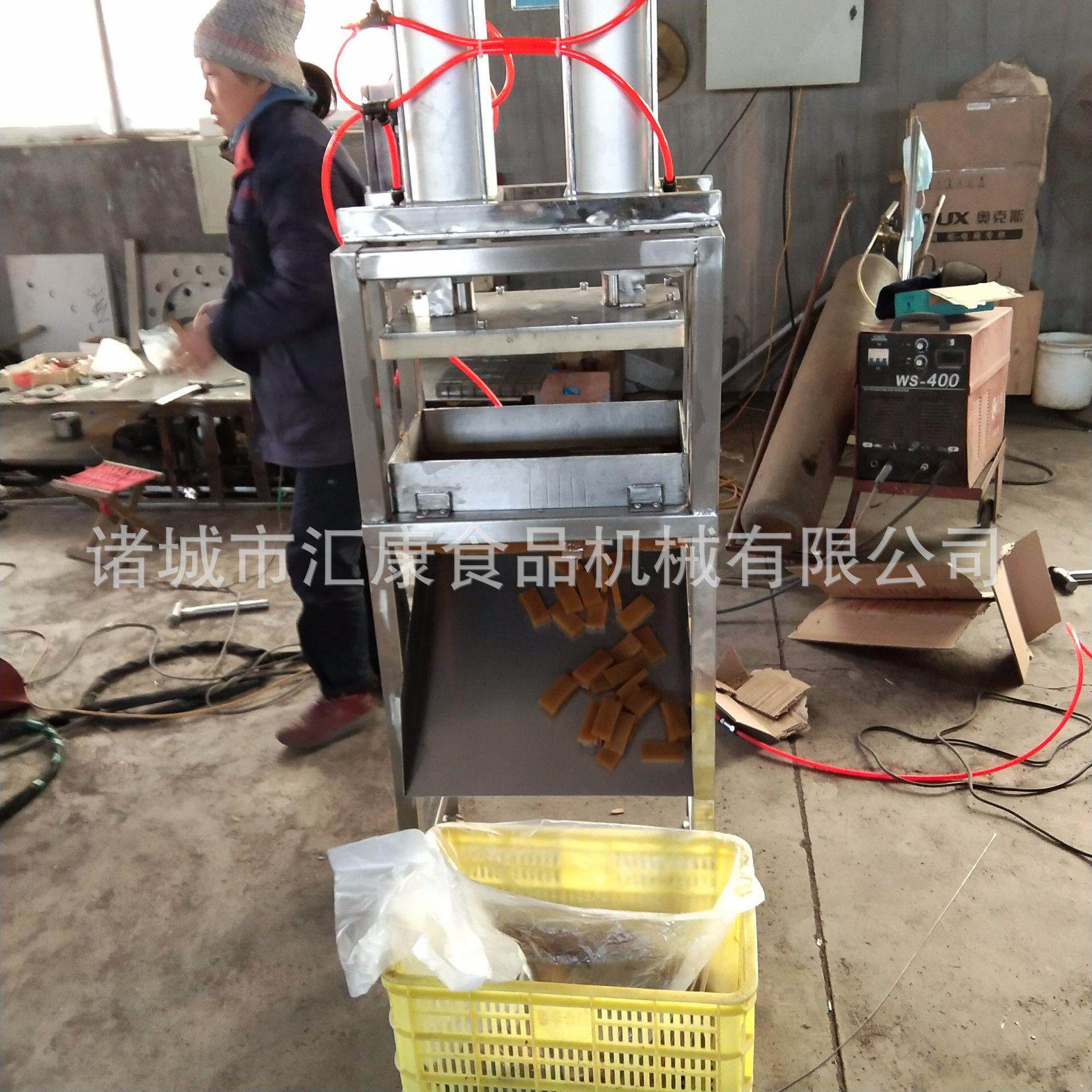 山切楂糕块机均 魔芋切豆腐切块机 双KRR缸气动切块切片机 割规格