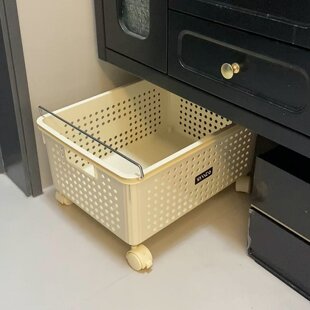 【浴室好物】脏衣篓带轮柜下衣服收纳筐家用置物架多功能整理筐