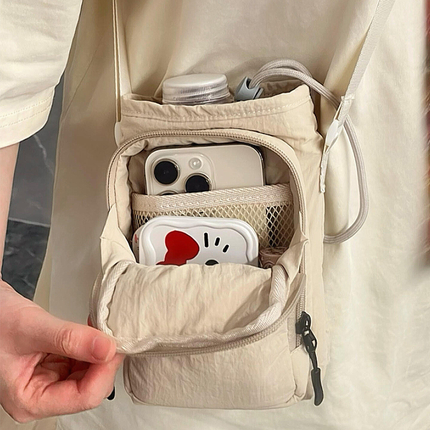 手机小斜挎包迷你单肩小型包包轻便休闲旅行上班通勤百搭多功能