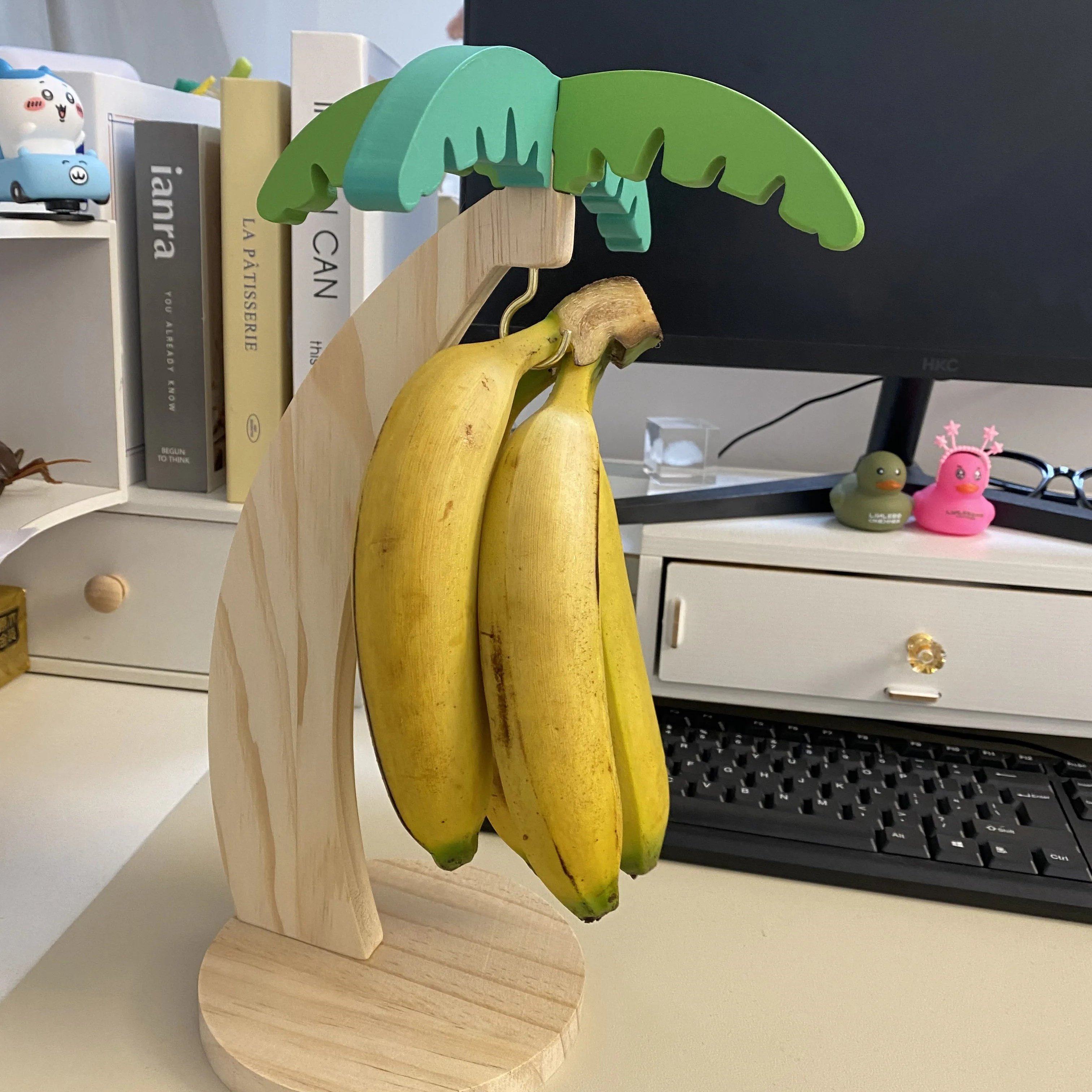 木制香蕉架创意香蕉挂架家用商场置物架客厅水果收纳架桌面小摆件,家居饰品,桌面摆件,淘宝优惠券,粉丝福利购,淘宝优惠卷