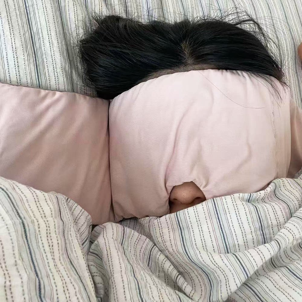 【失眠救星】重力眼罩深度睡眠辅助神器微压遮光缓解疲劳专用新款