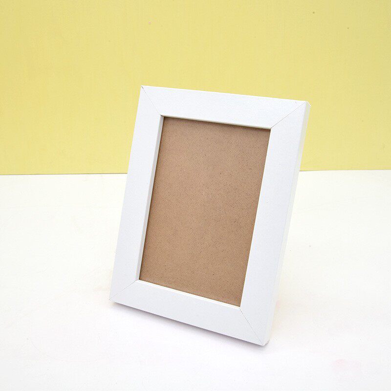 实木质相框创意摆台挂墙6 8寸相框A4木纹框 糖果色相框SE92