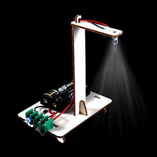 光控路灯感应开关LED小路灯科技小制作光控感应灯模型材料E280