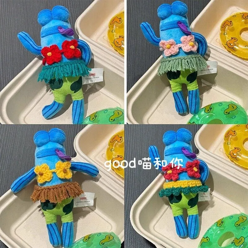 丑鱼娃衣呆呆鱼丑打工背带裤娃娃比奇堡小泳装衣服【不含玩偶】图片