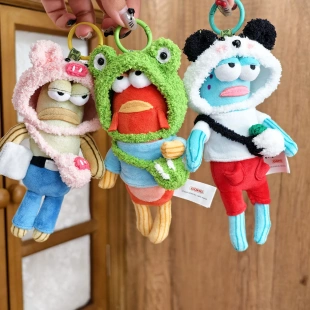 比奇堡的居民们娃衣酷酷鱼呆呆鱼丑鱼打工鱼换装着替手作青蛙帽包