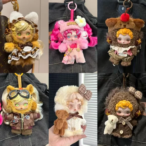 sp娃衣光织园马力全开毛绒skullpanda咖系列衣服二代【不含玩偶】