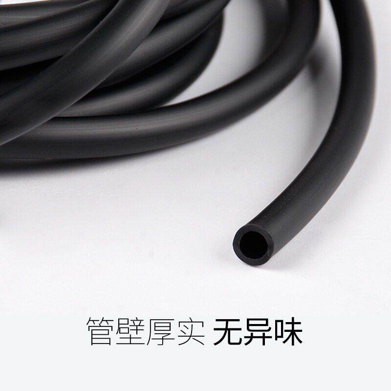 水泊龙鱼缸泵水族泵管气氧打氧气管彩箱色氧气管硅胶管滴定增氧泵